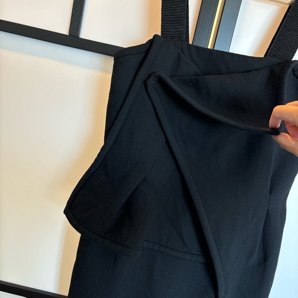 Proenza Schouler Made In Italy wool blend black dress. Size 6 - Picture 5 of 16